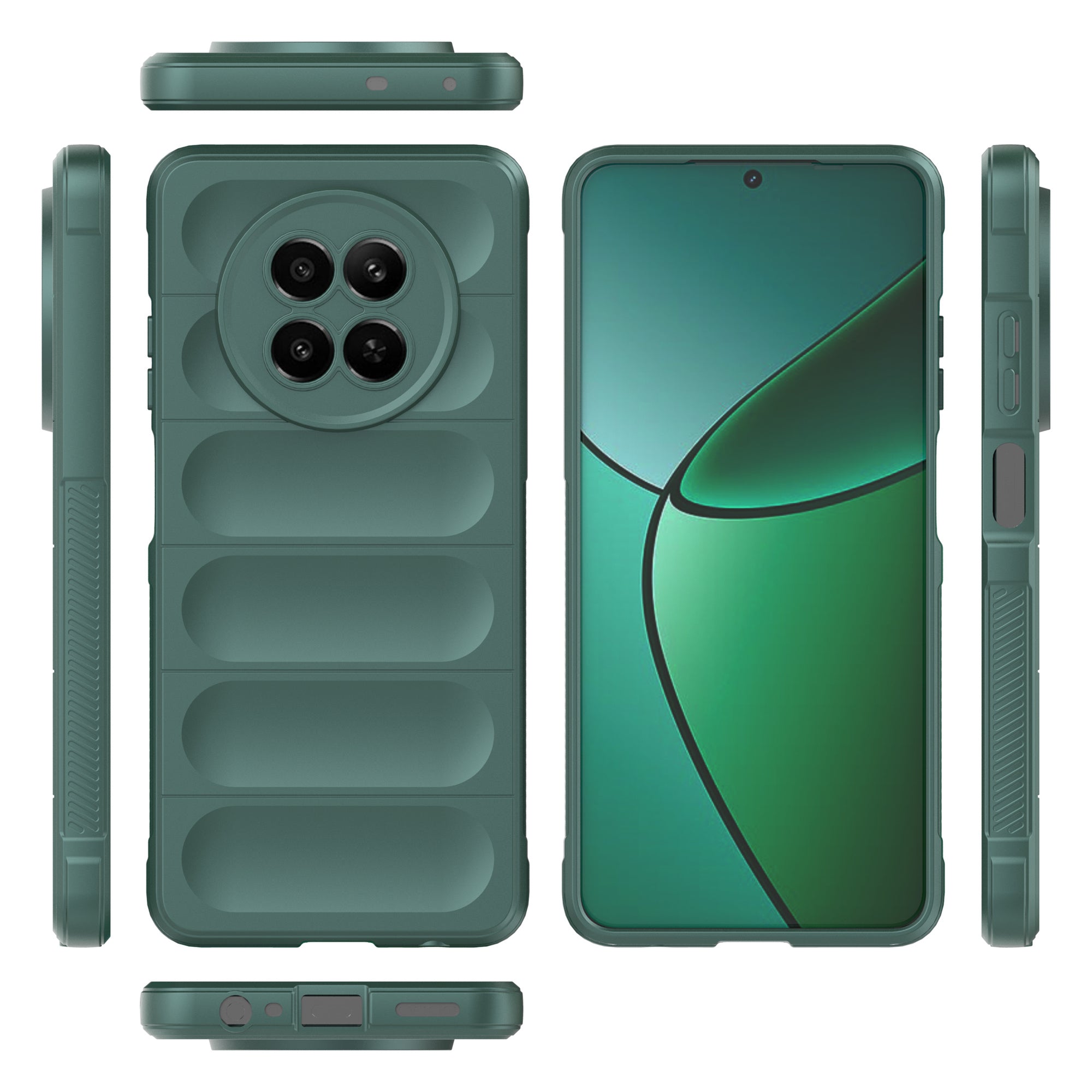 For Realme 12 TPU Case Anti-Scratch Soft Back Phone Cover For Realme 12 TPU Case Anti-Scratch Soft Back Phone Cover